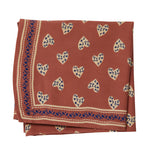 Indian Scarf Coeur Sauvage Terracotta (Matching adults and kids)