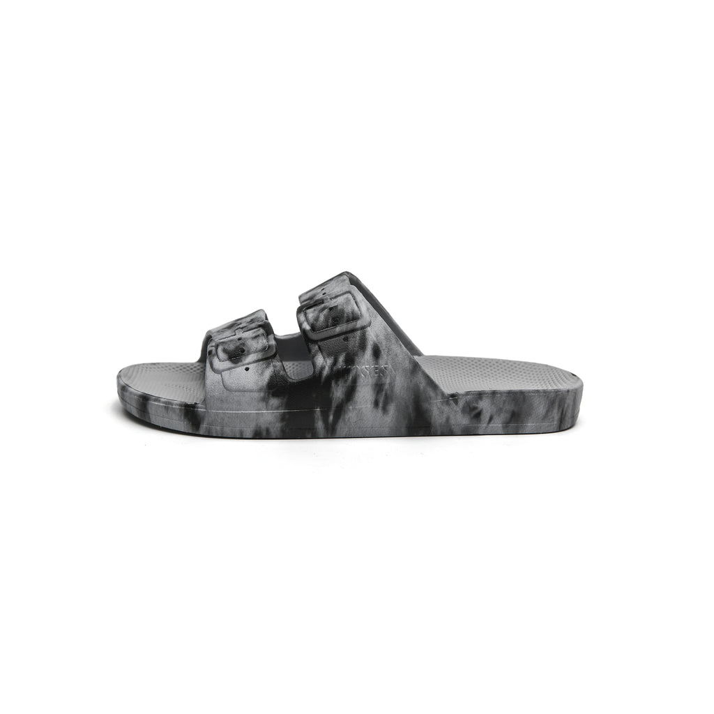 Freedom Moses Slides - Bandhani Grey - MintMouse (Unicorner Concept Store)