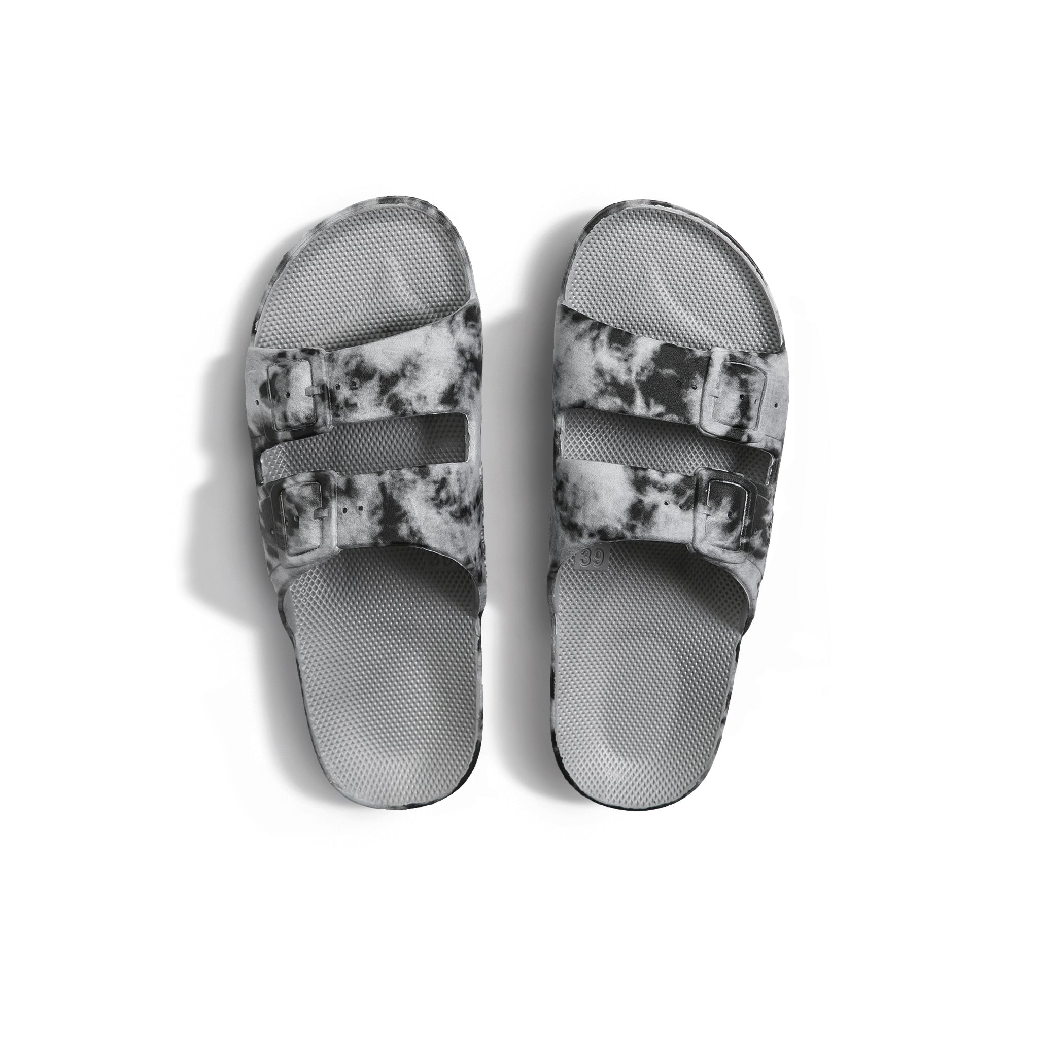 Freedom Moses Slides - Bandhani Grey - MintMouse (Unicorner Concept Store)