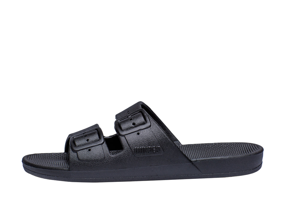 Freedom Moses Slides - Black - MintMouse (Unicorner Concept Store)