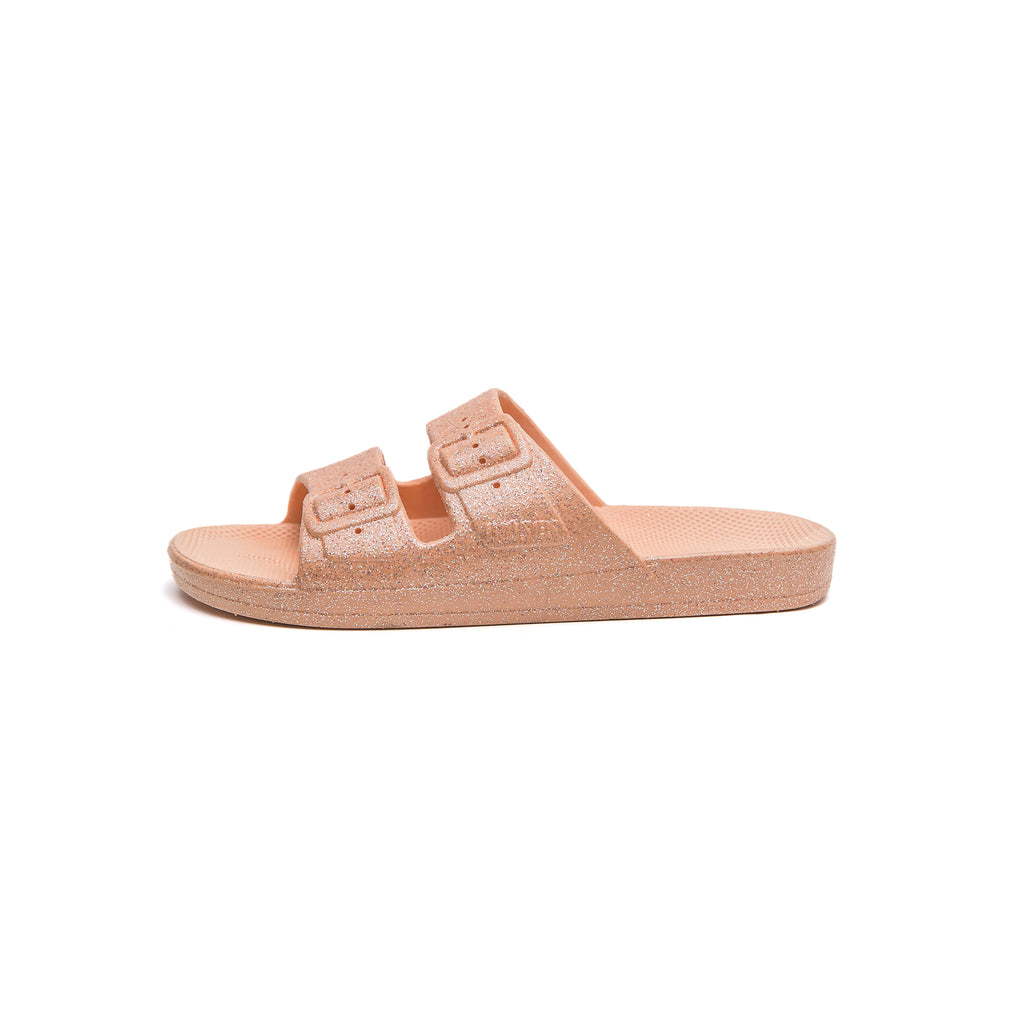 Freedom Moses Slides - Apricot Glitter - MintMouse (Unicorner Concept Store)