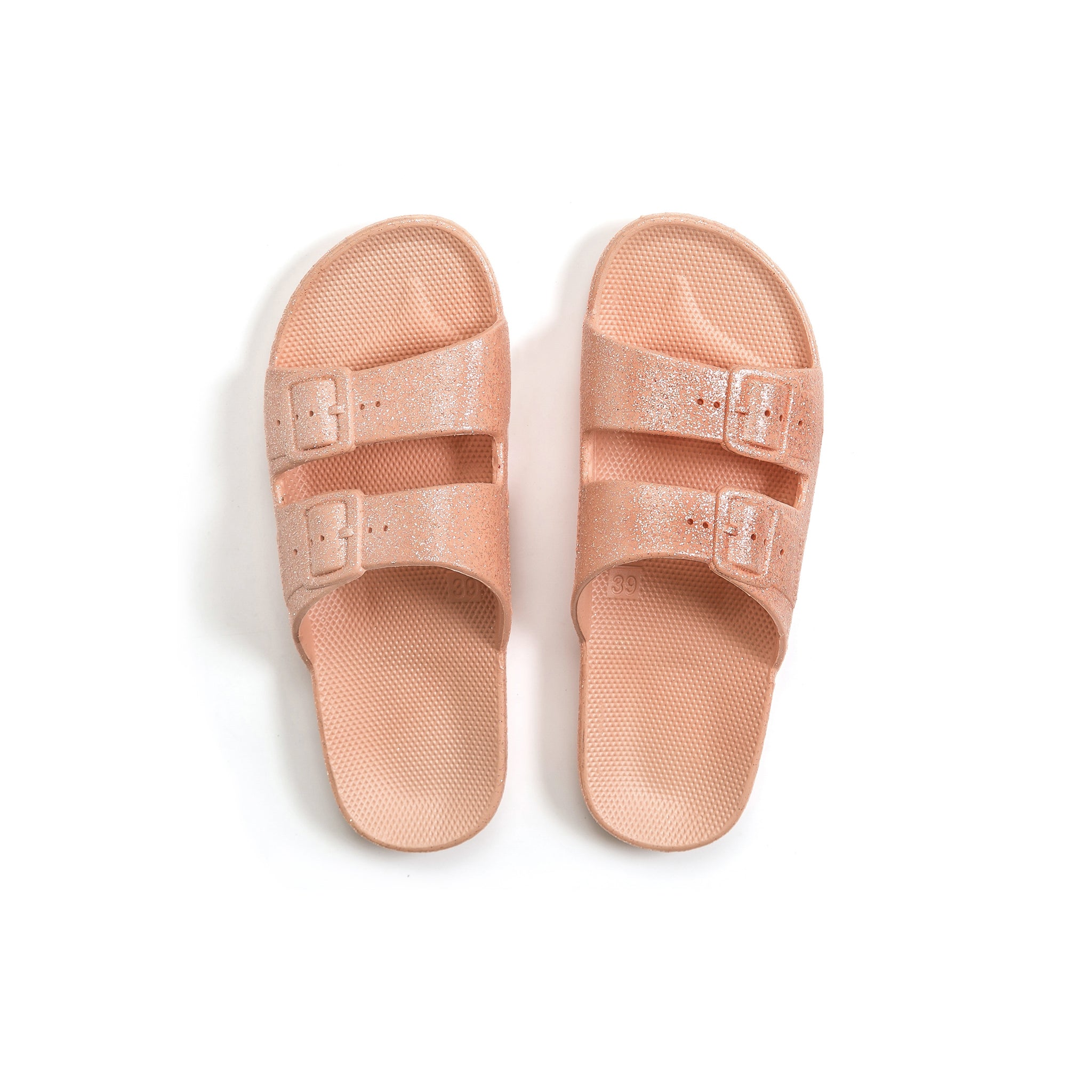 Freedom Moses Slides - Apricot Glitter - MintMouse (Unicorner Concept Store)