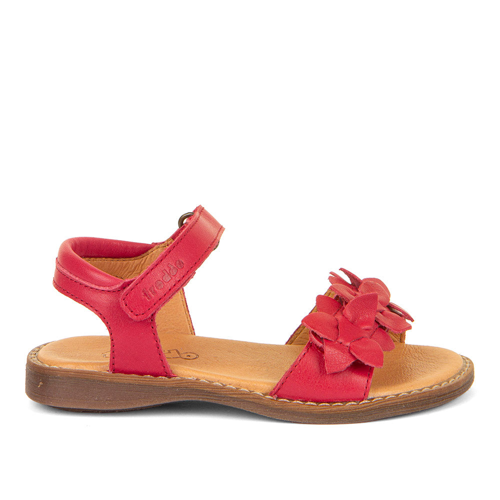 Froddo Flowers Sandals-Red