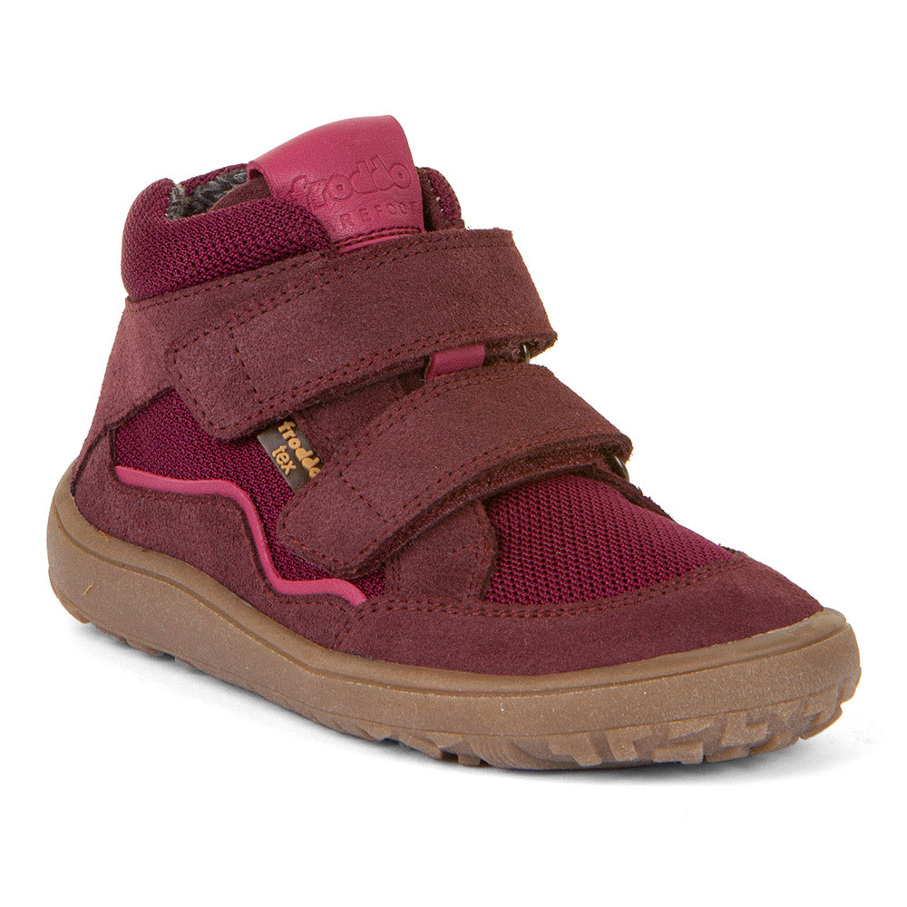 Froddo Children’s Ankle Boots - BAREFOOT TEX AUTUMN [BORDEAUX+] - MintMouse (Unicorner Concept Store)