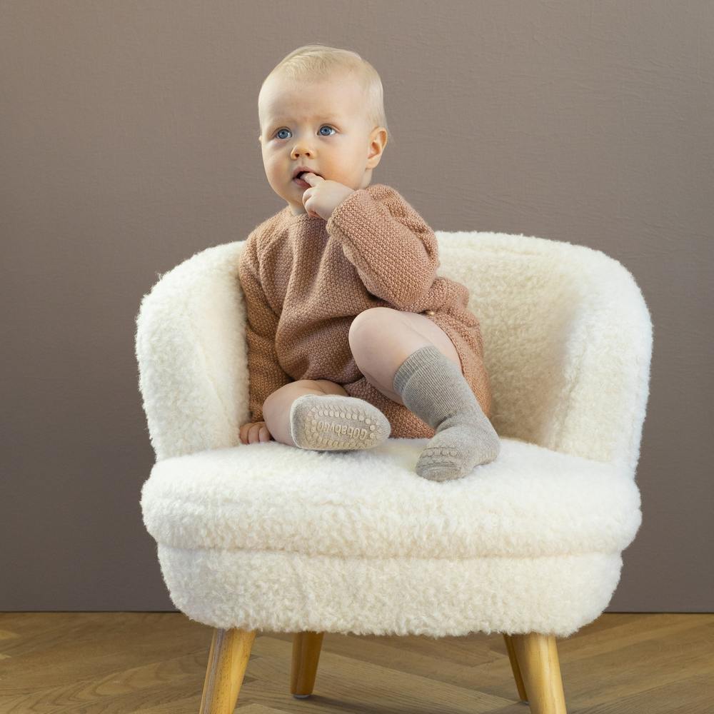 Anti-slip Terry cotton socks - Sand - MintMouse (Unicorner Concept Store)