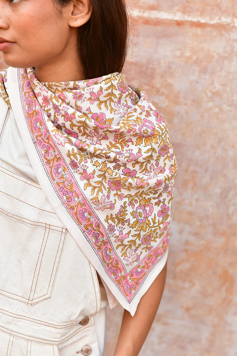 Grand foulard CALYPSO Écru - MintMouse (Unicorner Concept Store)