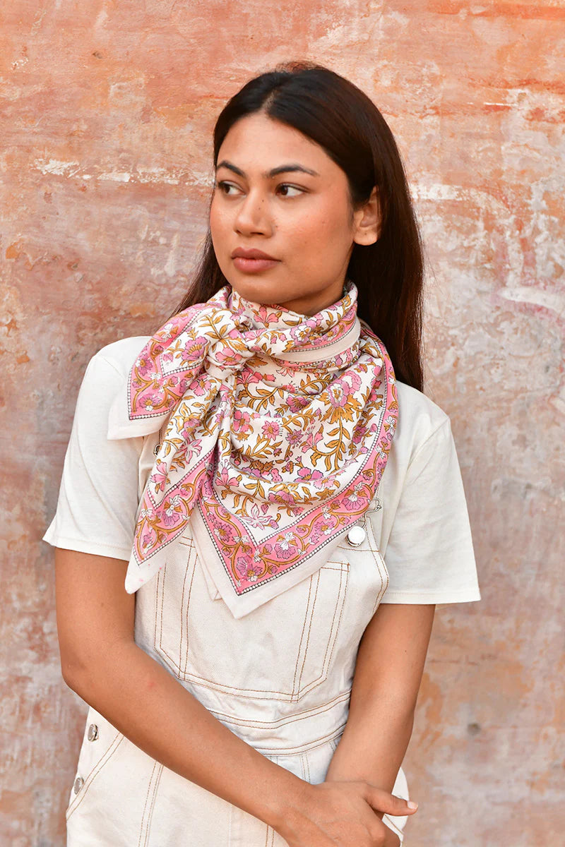 Grand foulard CALYPSO Écru - MintMouse (Unicorner Concept Store)