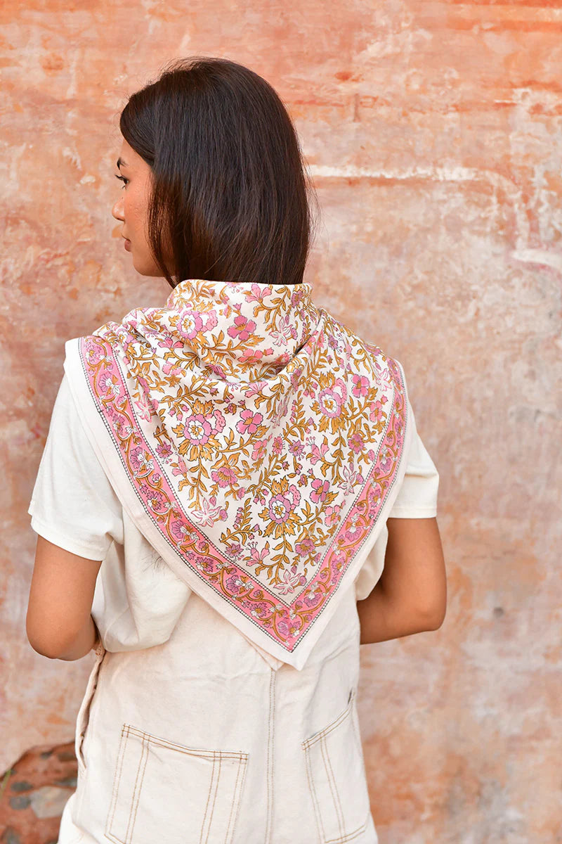 Grand foulard CALYPSO Écru - MintMouse (Unicorner Concept Store)