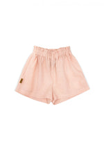 Shorts linen pink