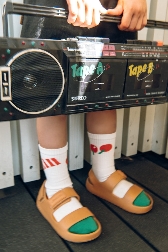 Socks off white with ping pong - MintMouse (Unicorner Concept Store)