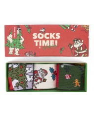 Socks Pack Christmas - Hello Hossy - MintMouse (Unicorner Concept Store)