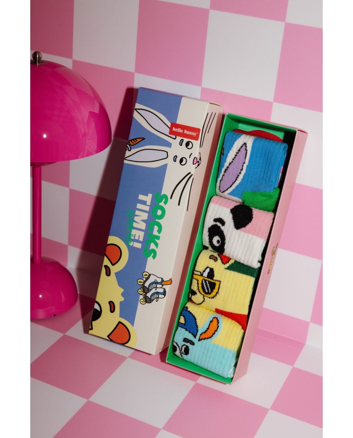 Socks Pack Mascots - Hello Hossy - MintMouse (Unicorner Concept Store)