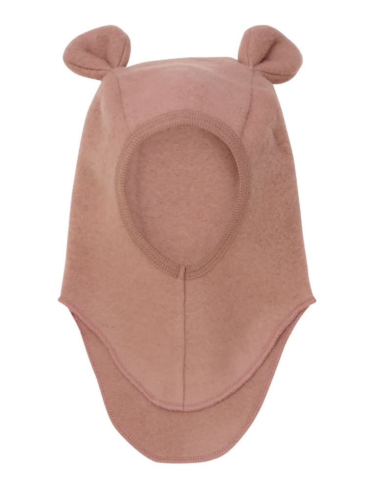 (460340) Balaclava Ears Wool Fleece - Burlwood