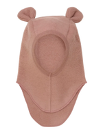 (460340) Balaclava Ears Wool Fleece - Burlwood