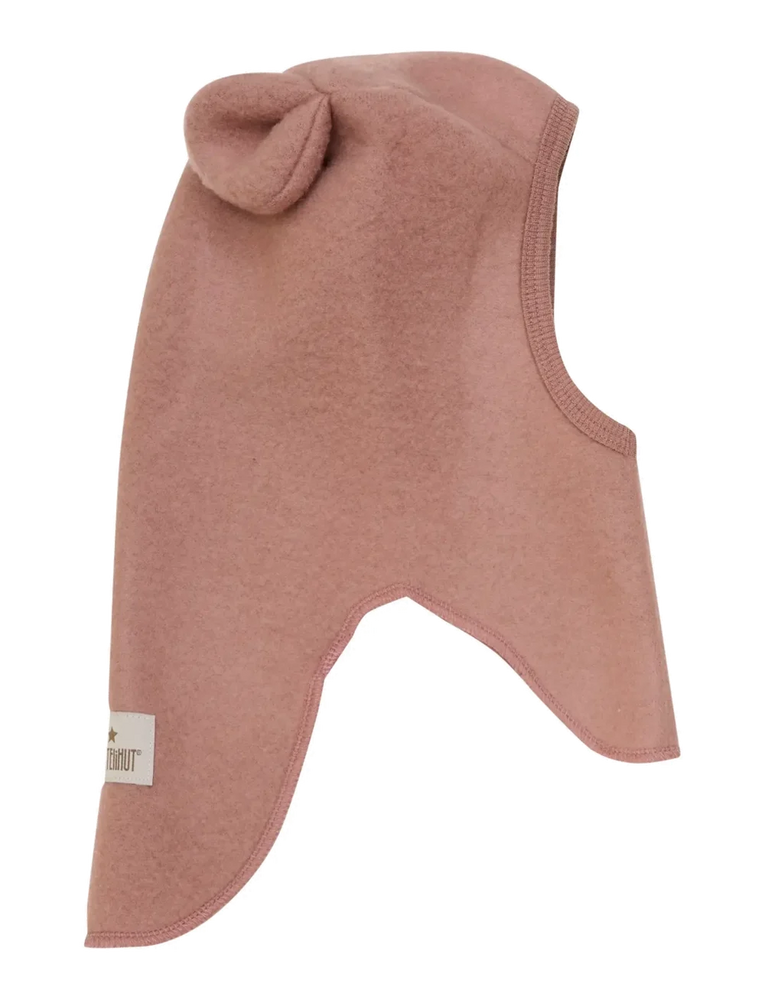 (460340) Balaclava Ears Wool Fleece - Burlwood