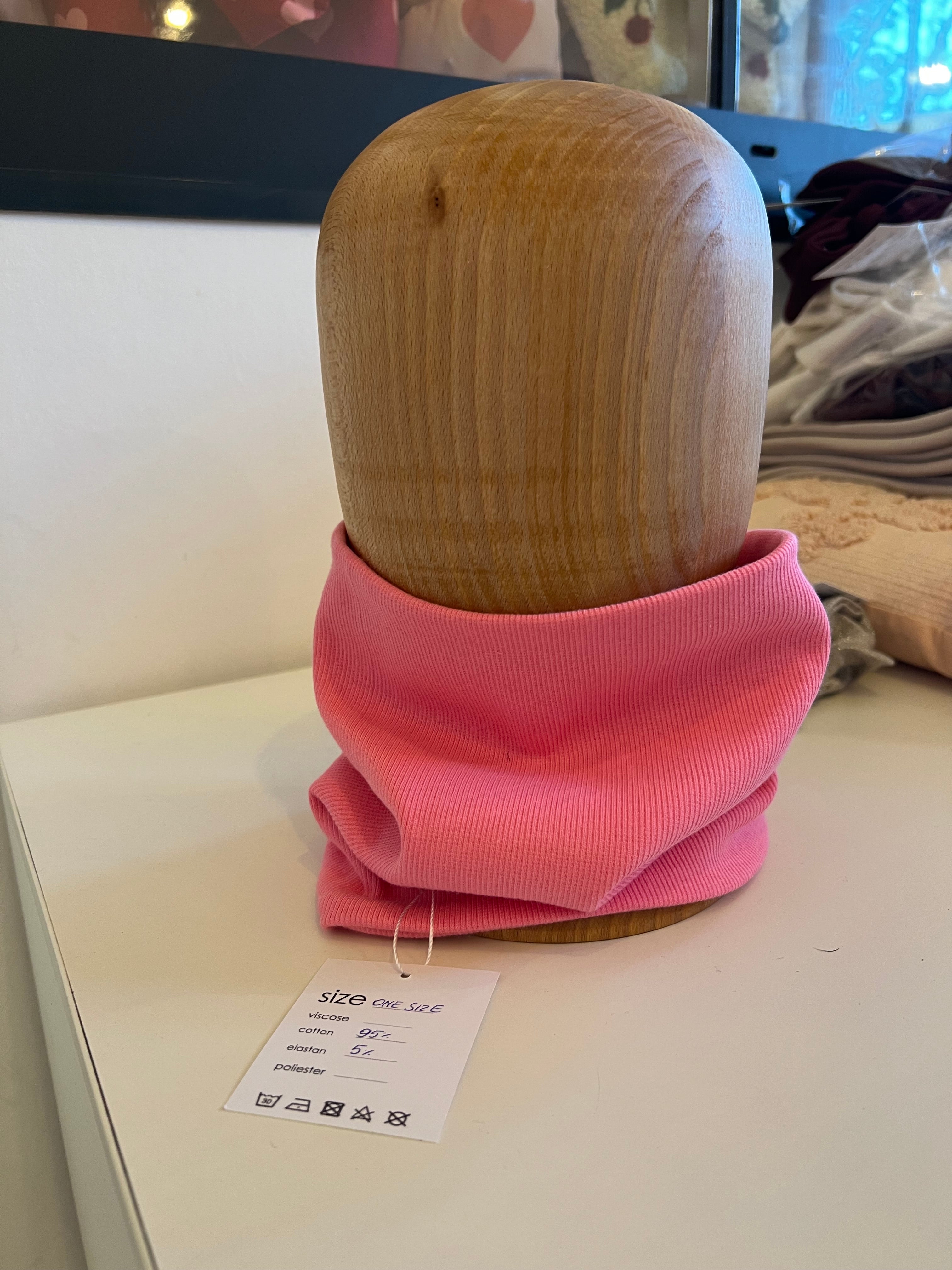 Ribbed tube scarf Bubblegum - MintMouse (Unicorner Concept Store)