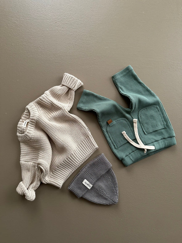 CHUNKY SWEATER | NATURE - MintMouse (Unicorner Concept Store)
