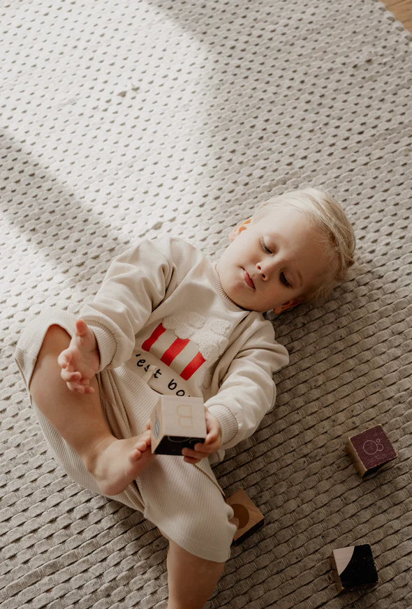 RIB SHORTS MILK - MintMouse (Unicorner Concept Store)