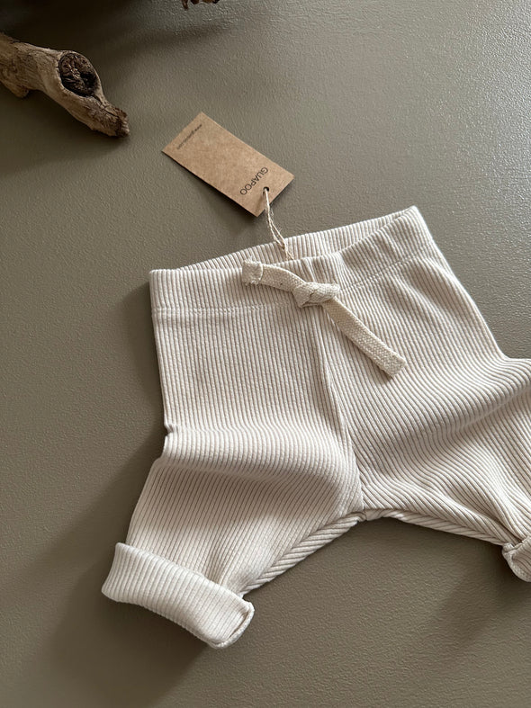 RIB LEGGINGS | MILK - MintMouse (Unicorner Concept Store)