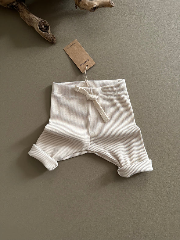 RIB LEGGINGS | MILK - MintMouse (Unicorner Concept Store)