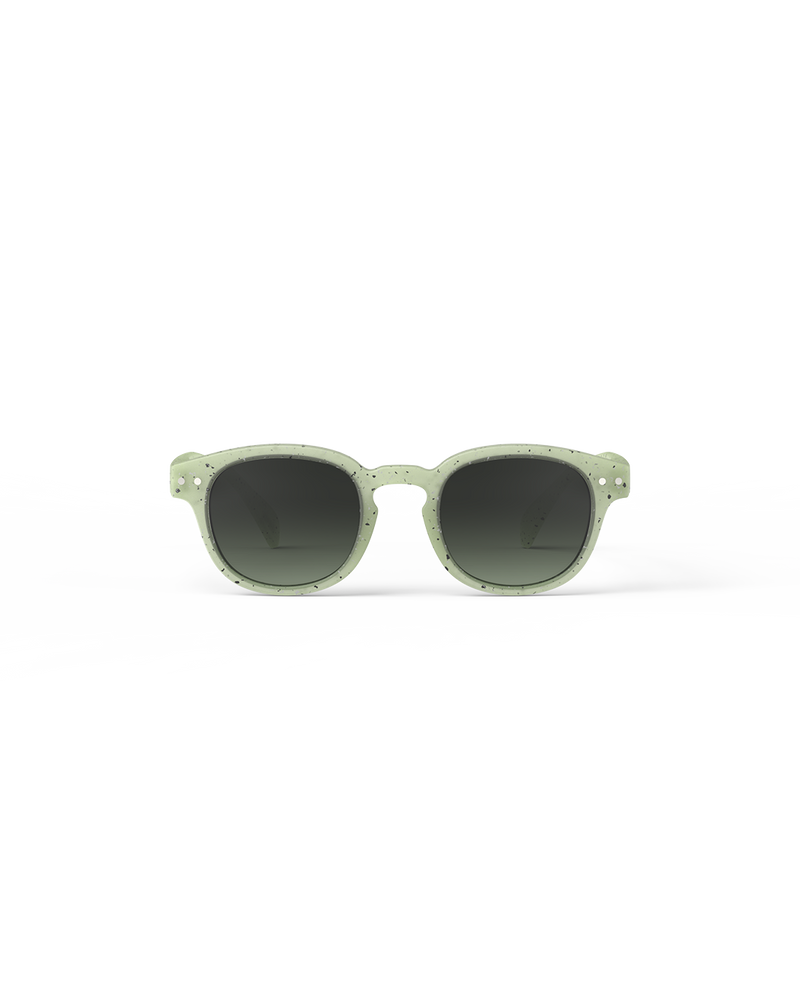 Junior Sunglasses | #C Dyed Green
