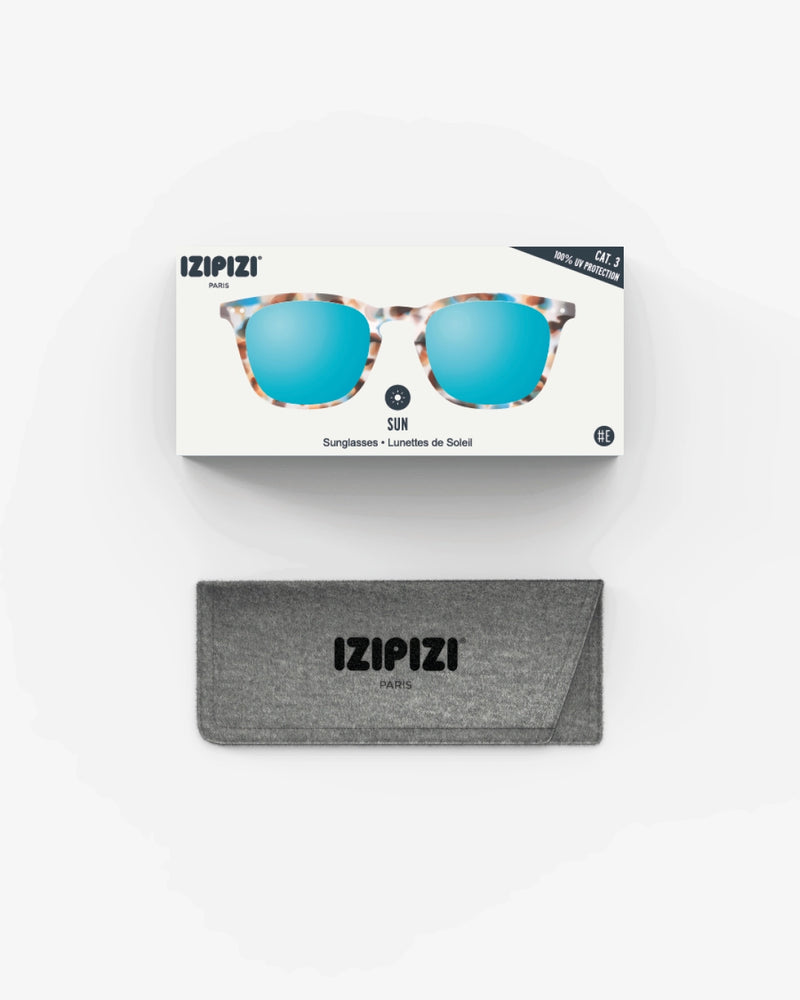 Adult sunglasses | #H Blue Tortoise Blue Mirror Lenses - MintMouse (Unicorner Concept Store)