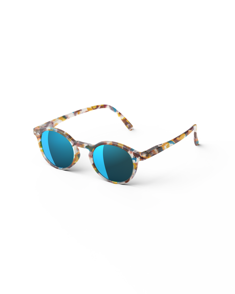 Adult sunglasses | #H Blue Tortoise Blue Mirror Lenses - MintMouse (Unicorner Concept Store)