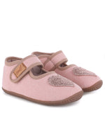 (EK4000-13) Emel slippers ballerina - Pink heart