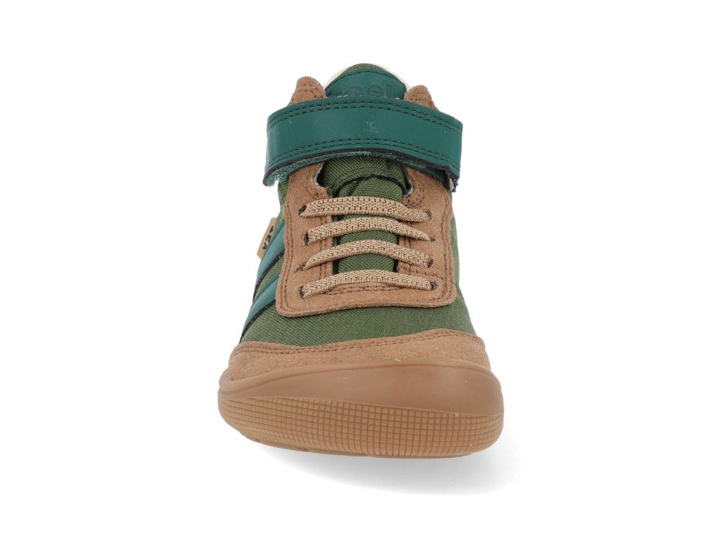 Barefoot Kids Ankle Boots KOEL - Daniel Vegan Tex Green Green - MintMouse (Unicorner Concept Store)