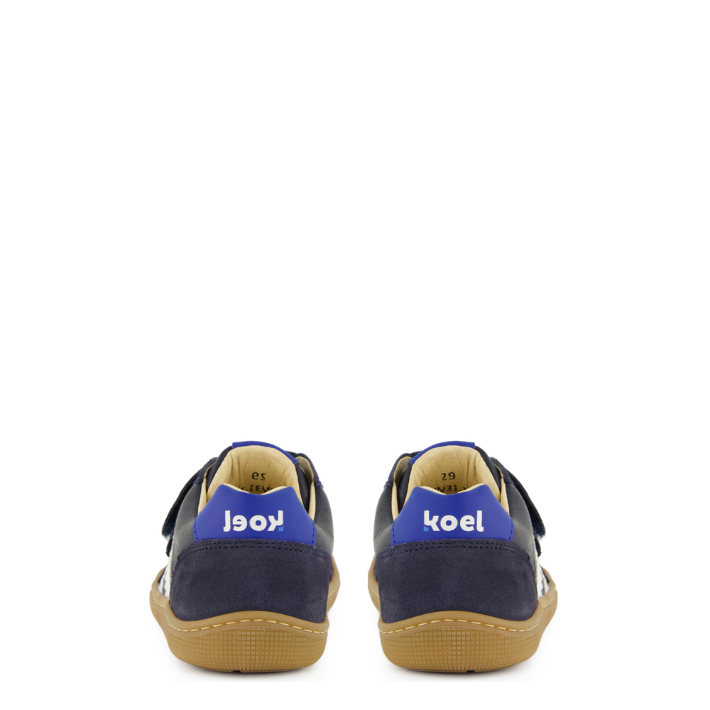 Barefoot Shoe Velcro Napa - Denis Napa Blue. - MintMouse (Unicorner Concept Store)