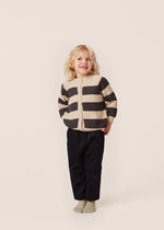 Vitum Knit Cardigan - Magnet Stripe