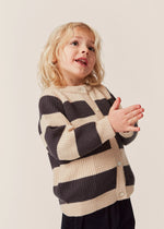 Vitum Knit Cardigan - Magnet Stripe - MintMouse (Unicorner Concept Store)