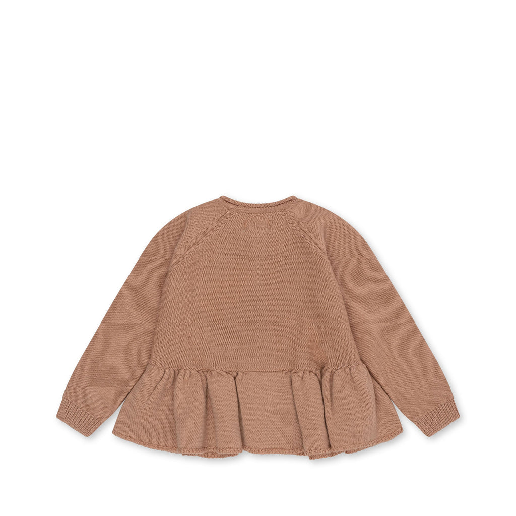 Cabby Frill Cardigan - Maple Sugar - MintMouse (Unicorner Concept Store)