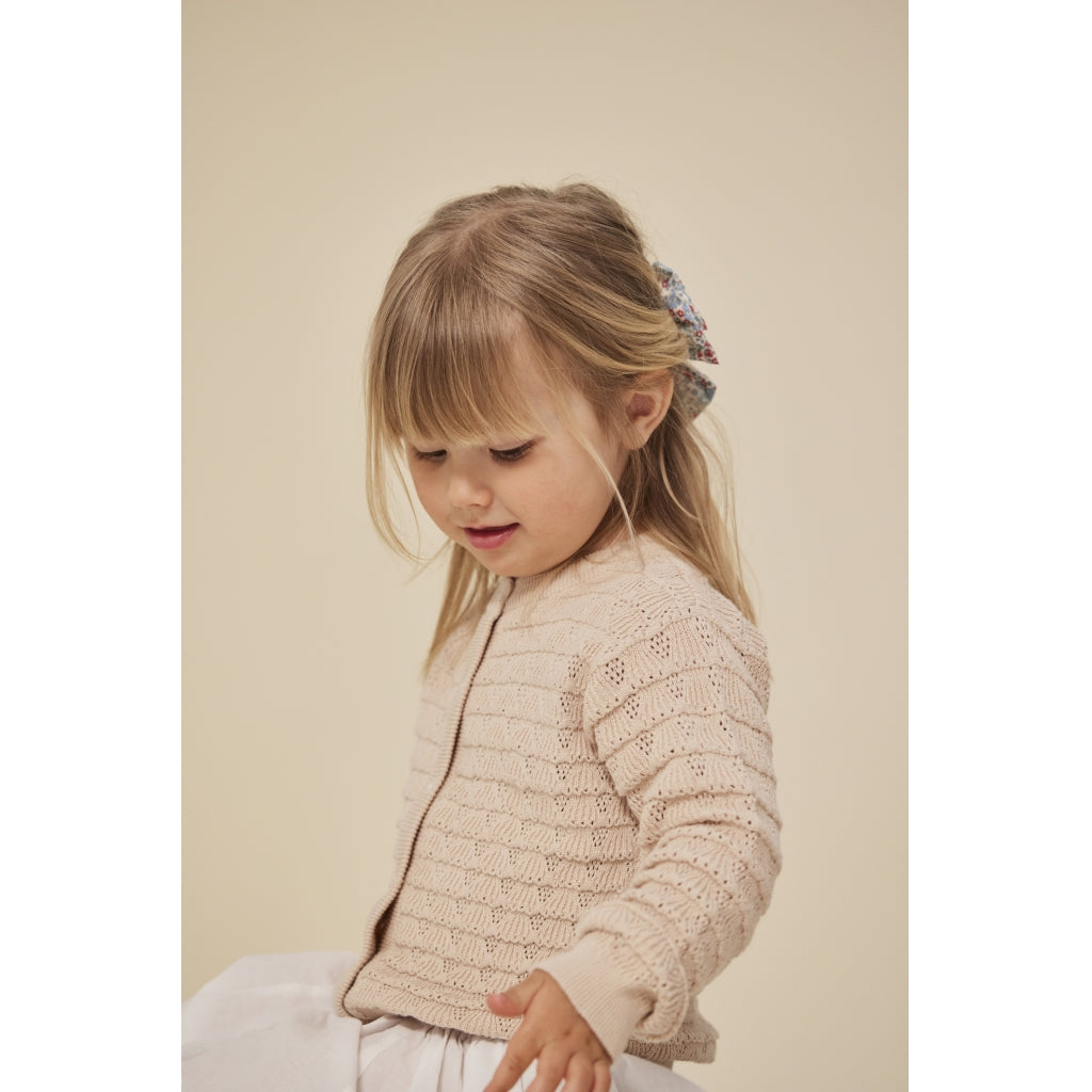 (KS100288) Iris Knit Cardigan gots- Powder Puff - MintMouse (Unicorner Concept Store)