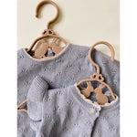 VALKAN POINTELLE KNIT CARDIGAN - Monument - MintMouse (Unicorner Concept Store)