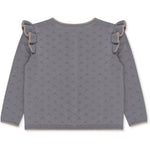 VALKAN POINTELLE KNIT CARDIGAN - Monument - MintMouse (Unicorner Concept Store)