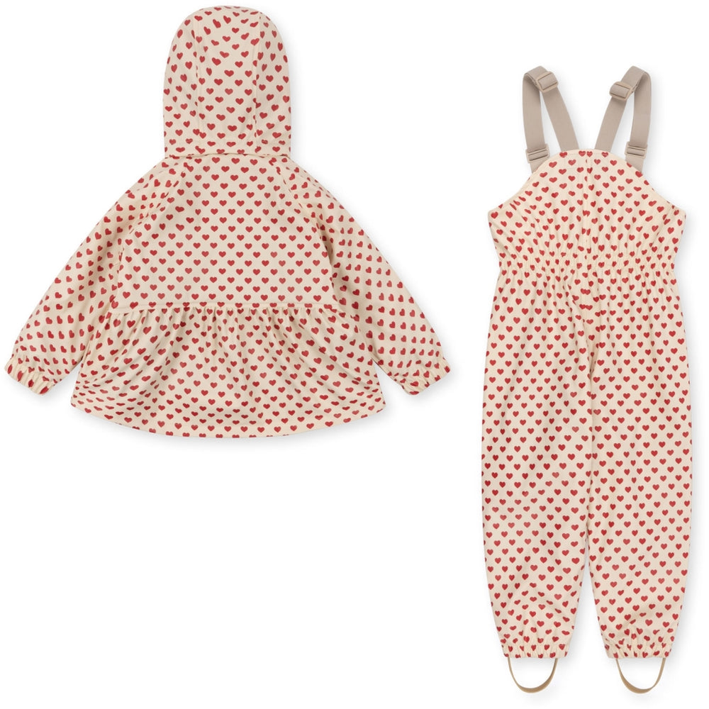 (KS5475) Rainy palme set girl - Coeur Rouge - MintMouse (Unicorner Concept Store)