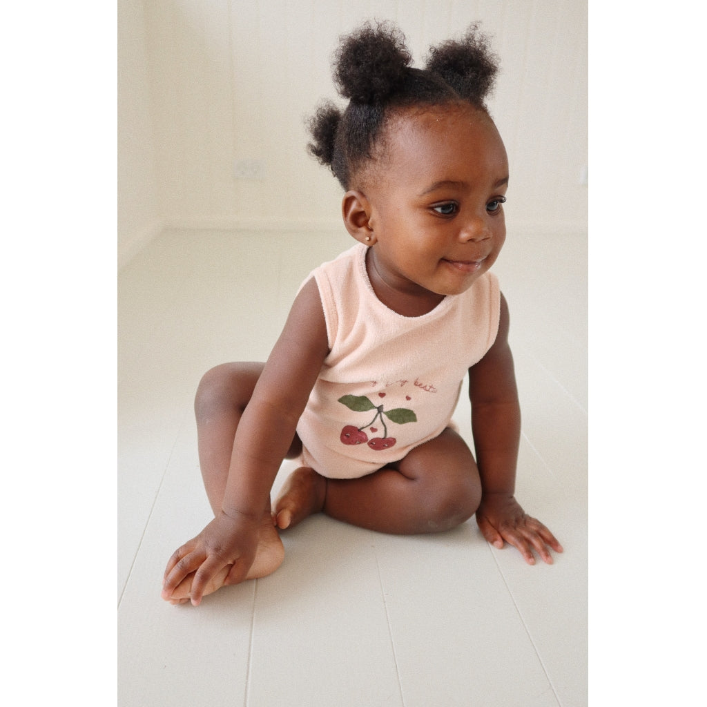 ( KS100925) Itty Romper Gots - Cameo Rose - MintMouse (Unicorner Concept Store)