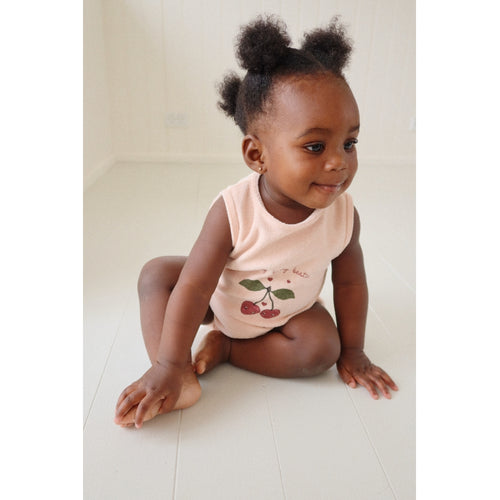 ( KS100925) Itty Romper Gots - Cameo Rose - MintMouse (Unicorner Concept Store)