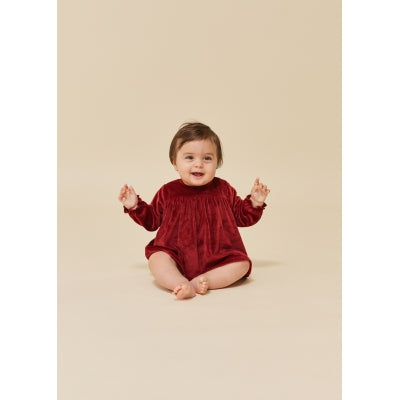 (KS6418) Jingle Romper Dress - Jolly Red - MintMouse (Unicorner Concept Store)