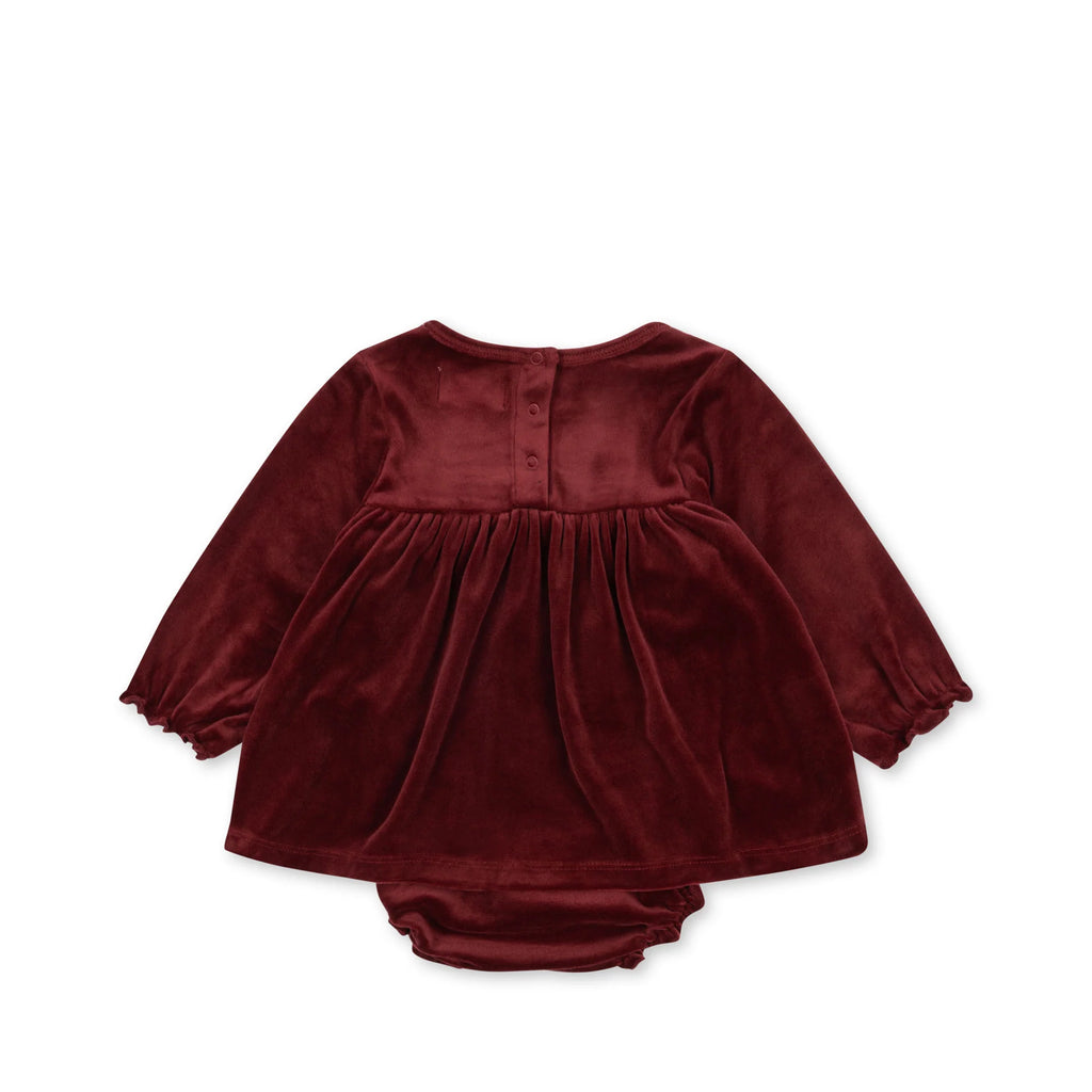 (KS6418) Jingle Romper Dress - Jolly Red - MintMouse (Unicorner Concept Store)