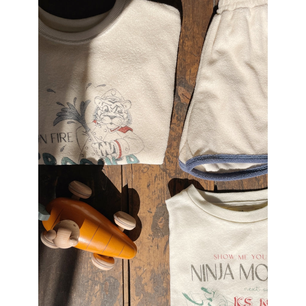 (KS100926) Itty Shorts Gots - Antique White - MintMouse (Unicorner Concept Store)
