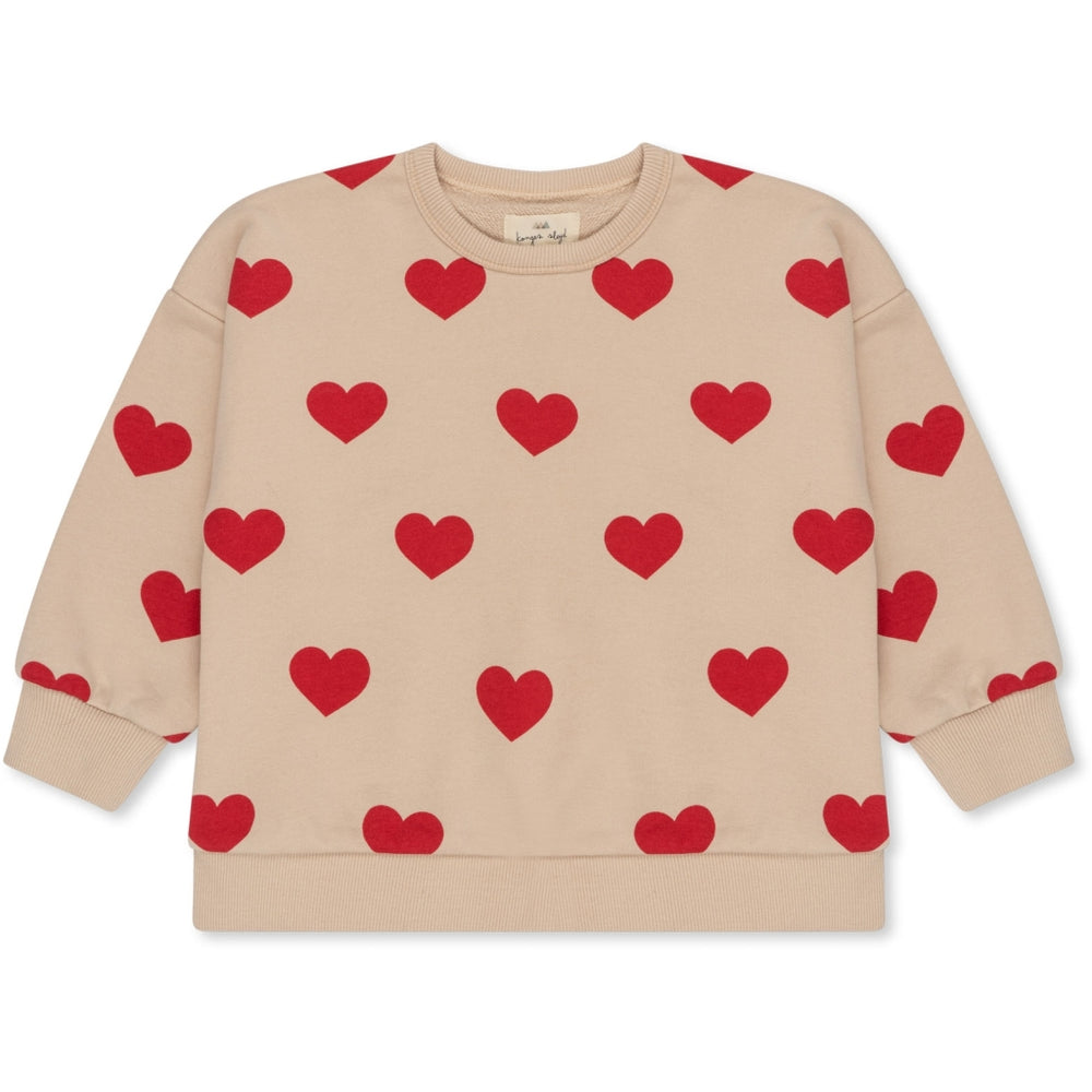 (KS6020) Lou Sweatshirt Gots - Coeur