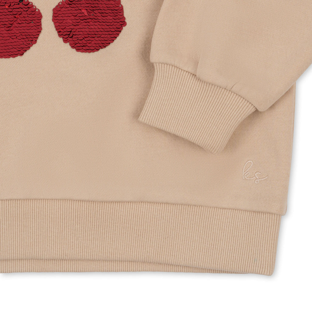 Lou sequin frill sweatshirt - Smoke gray - MintMouse (Unicorner Concept Store)