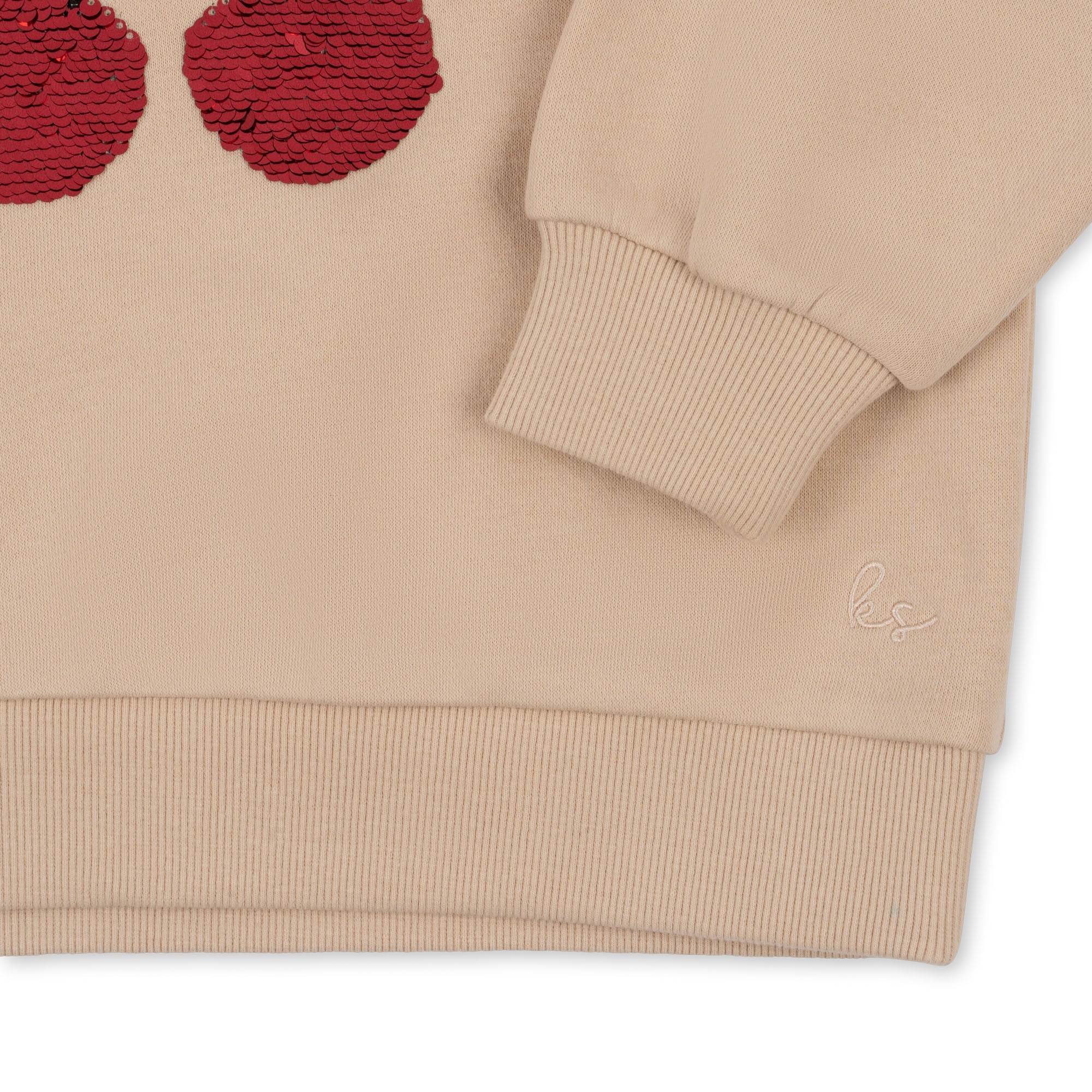 Lou sequin frill sweatshirt - Smoke gray - MintMouse (Unicorner Concept Store)