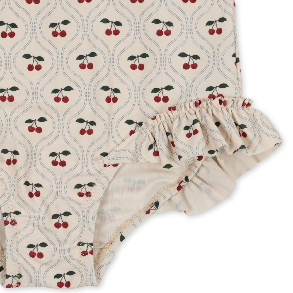 Manuca LS Frill Swimsuit - Cherry - MintMouse (Unicorner Concept Store)