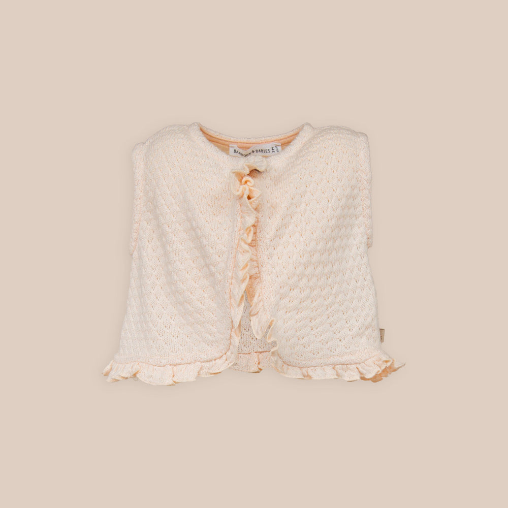 830 Baby girl vest Powder Puff 123