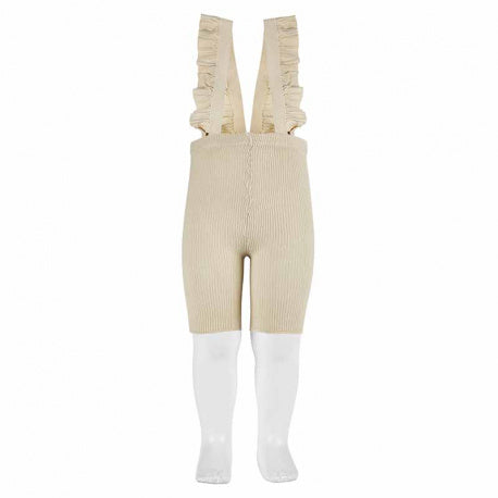 Baby cycling leggings with elastic straps LINEN - 304