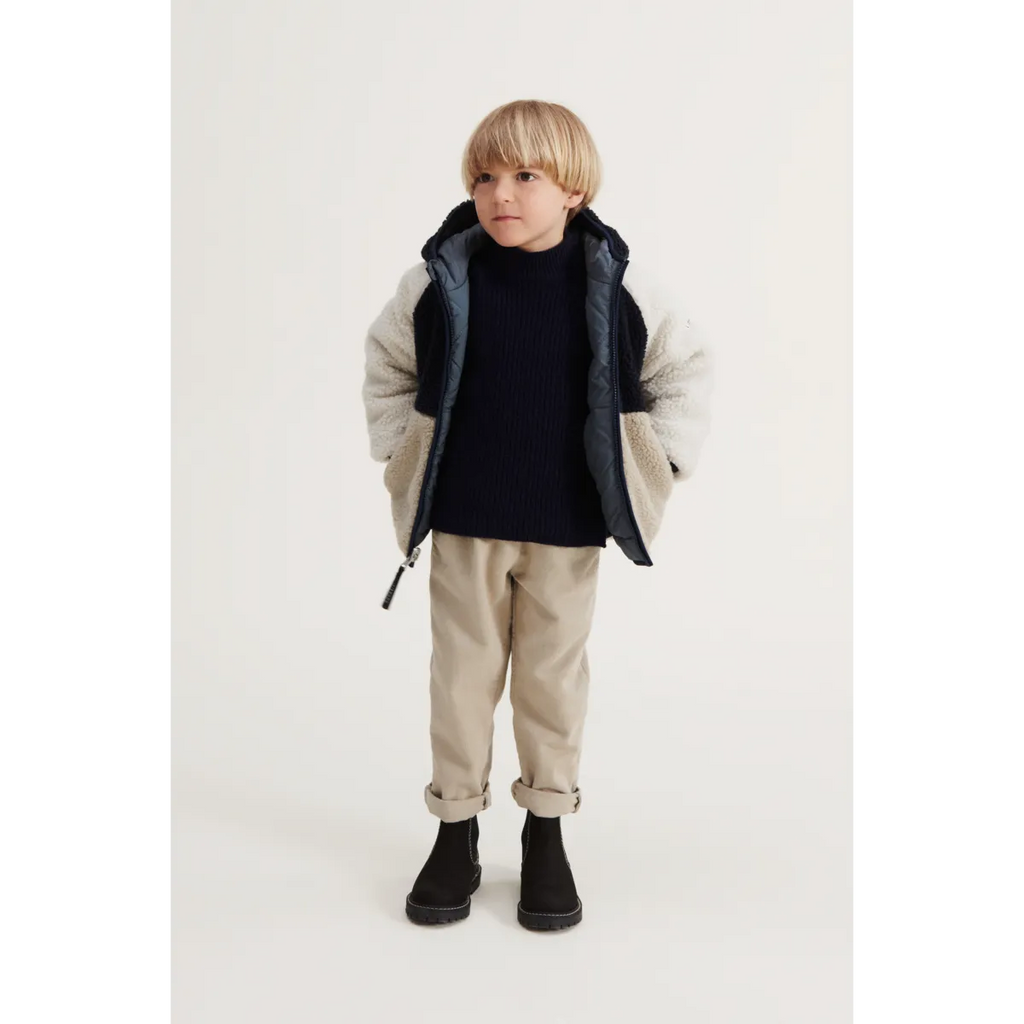 Jackson Reversible Jacket - Whale blue multi mix - MintMouse (Unicorner Concept Store)