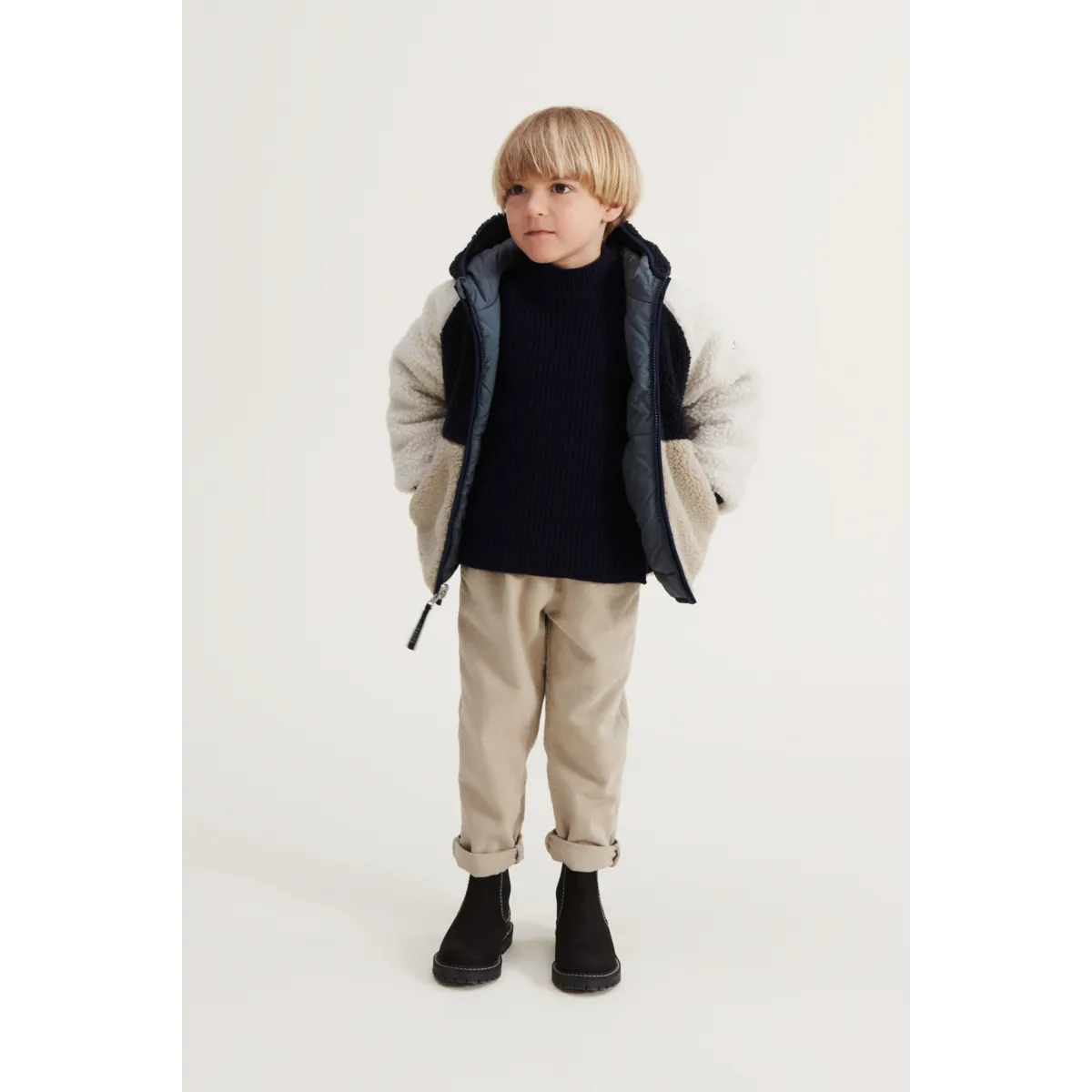 Jackson Reversible Jacket - Whale blue multi mix - MintMouse (Unicorner Concept Store)